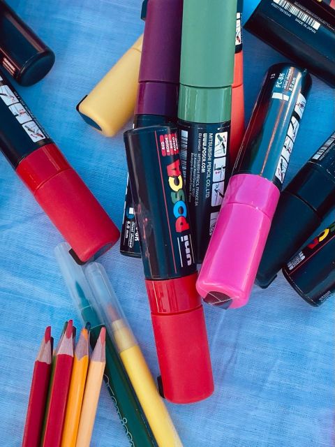 Artistic & Creative Workshop in El Médano - Your 90 Minutes of Drawing: How the Session Unfolds