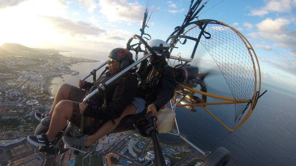 COAST: Fly over the coasts of Tenerife by Paratrike! (20min) - Timing matters: morning flights, possible sunset rides, and planning around weather
