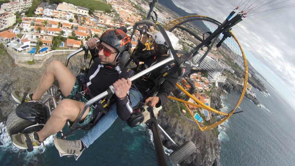 COAST: Fly over the coasts of Tenerife by Paratrike! (20min) - Photos, videos, and the no-phone rule