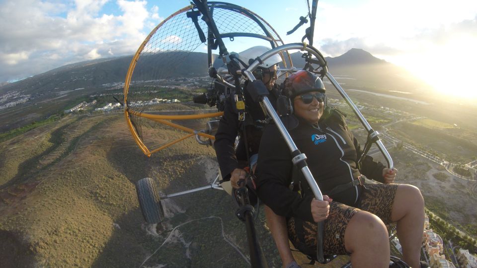 COAST: Fly over the coasts of Tenerife by Paratrike! (20min) - Getting there fast: pickups, van ride, and the full 60-minute rhythm