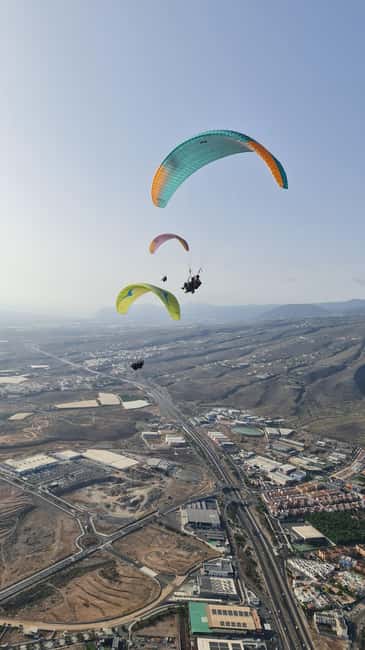 Costa Adaje: Paragliding from 1100m - Incredible landscape! - Key things to know before you book
