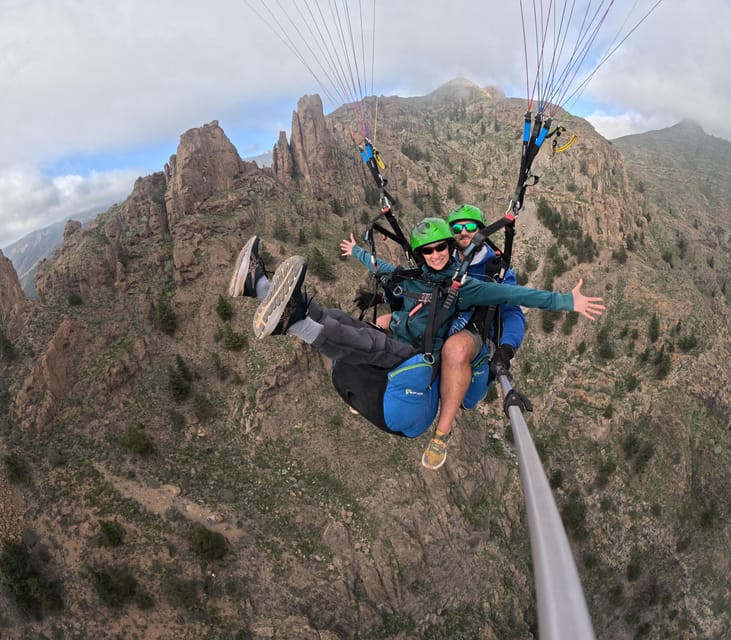 Costa Adaje: Paragliding from 1100m - Incredible landscape! - Instructors, Language, and Small Group Attention (Up to 4)