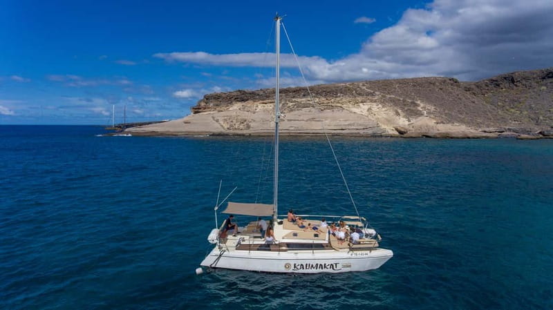 Costa Adeje: Private Catamaran Tour 22 Persons Max - A private charter on Tenerife’s south coast, on your terms