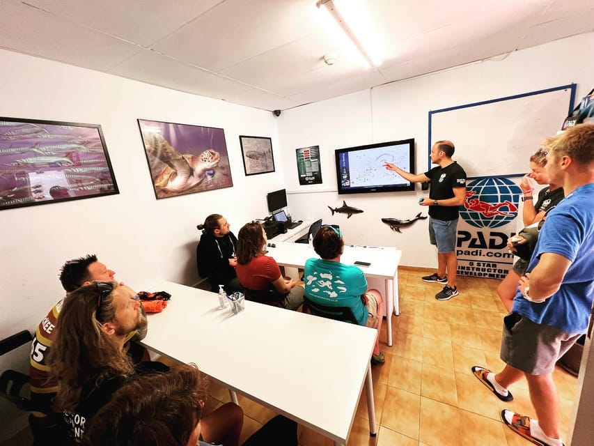 Discover Scuba Diving Experience - PADI Online theory plus pool skills: where confidence is built