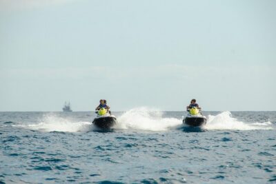 Double Jet Ski Safari 2.5 Hour Guided Tour of Tenerife - How the 2.5-hour ride flows: boat to instructor, guided speed, and scheduled stops