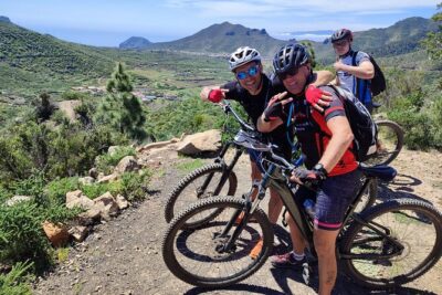 E-bike Ride at Chinyero Natural Reserve - on premium bikes - The 1909 eruption story: almond trees, lava stop, and chapels