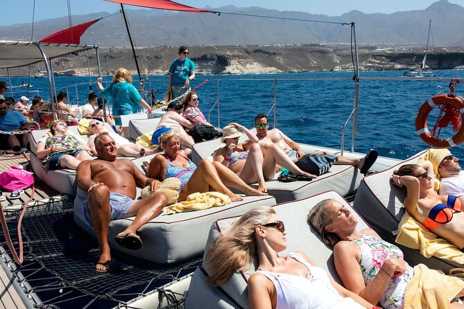 Exclusive Freebird Catamaran Whale & Dolphin to Masca From South - Sailing past Los Gigantes: views you’ll remember later