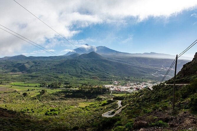 Full Day Small Group Tour to Masca and Teide From North Tenerife - Los Roques de Garcia: rock formations with the volcano cone