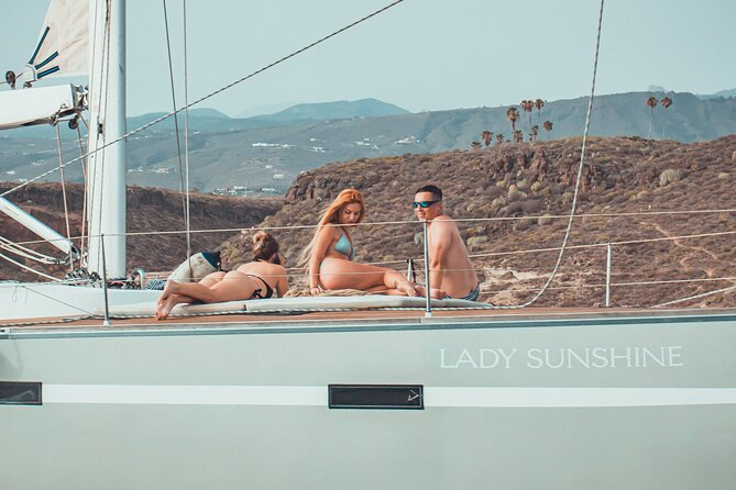 Lady Sunshine Private, from 3 to 8 hours - First steps: getting on Lady Sunshine at Costa Adeje