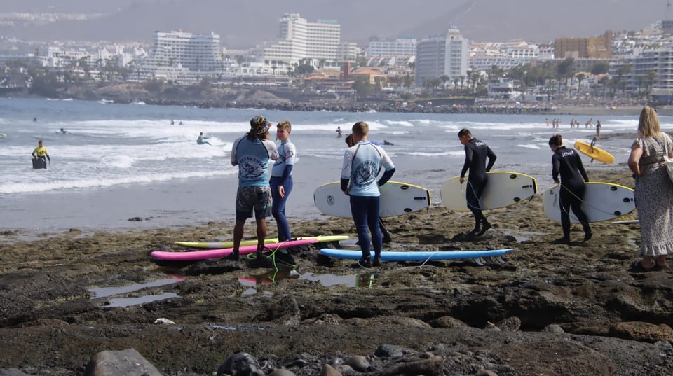 Las Américas: Inolvidable Private Surf Lesson Max 5persons - Meeting at Parque Santiago 2: a simple start point