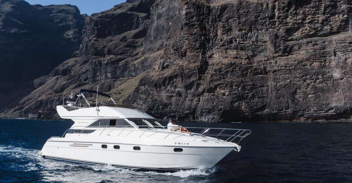 Las Galletas: Private Luxury Yacht Cruise with Lunch - Whale and Dolphin Watching Off Tenerife’s South Coast