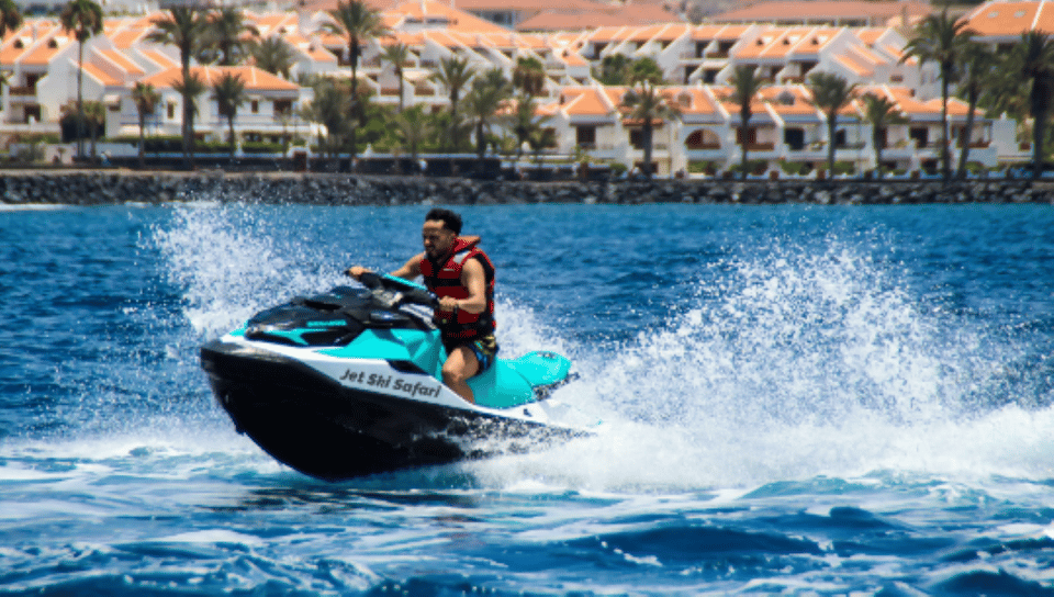 Las Galletas, Tenerife: Jet-ski Safari - The Guided Route by Palm Mar and Los Cristianos