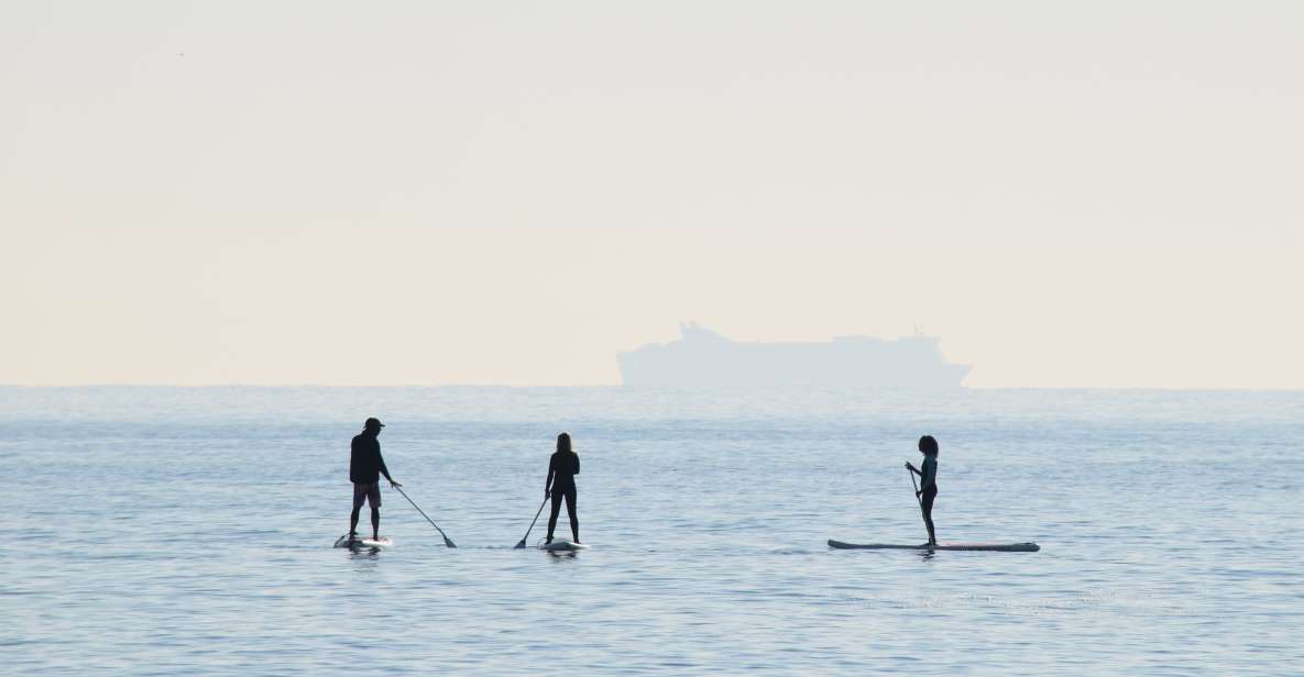 Los Cristianos: Stand Up Paddle Board Lesson - What Happens Before You Paddle: Dry Balance Drills
