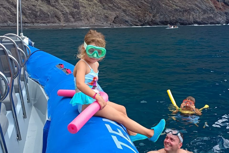 Los Gigantes to Teno: Boat trip with snorkeling & drinks - Los Gigantes to Punta de Teno: the “quiet coves” part matters
