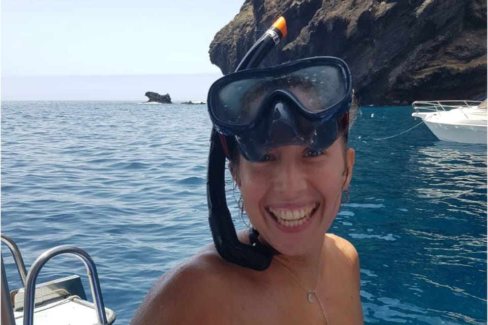 Los Gigantes to Teno: Boat trip with snorkeling & drinks - Masca Beach in the middle: swimming plus snorkeling, with a drink
