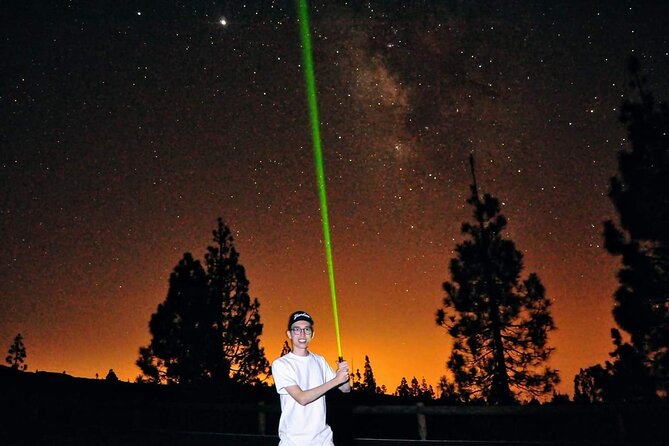Mount Teide Stargazing with Dinner - Lasers, constellations, and telescopes: how the stargazing works