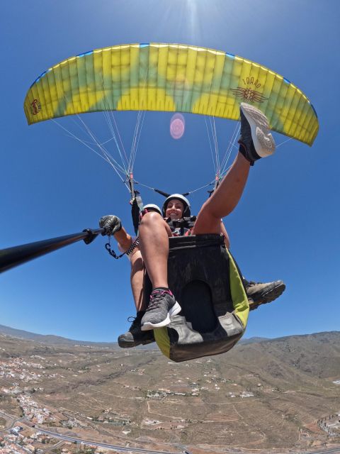 Paragliding flight with a Spanish Champion 2021/2022. - The takeoff area, the landing near the beach, and your return plan