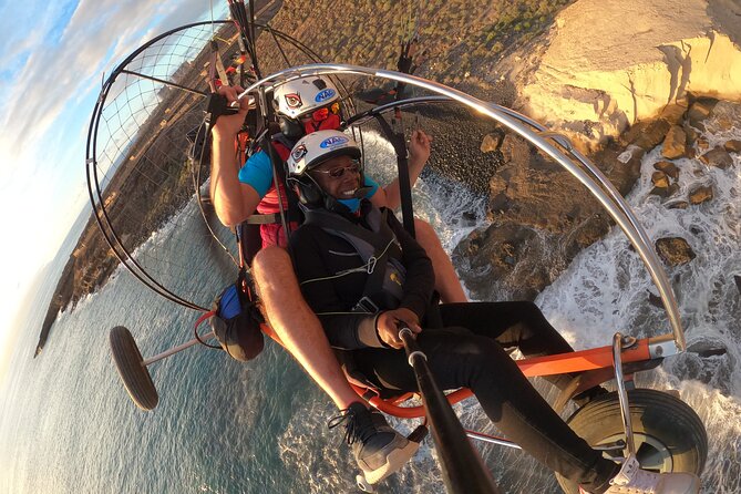 Paratrike Flight in Costa de Adeje with the World Champion - Photography: How to Get More Than a Blur