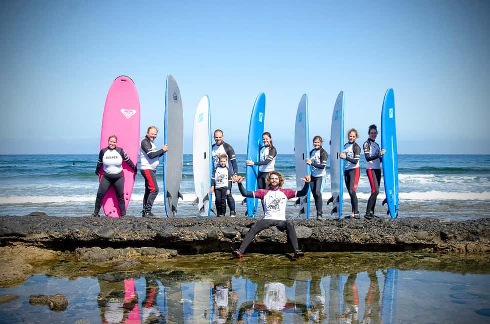 Playa de las Américas : Group Surf Lesson - Key things I’d plan around