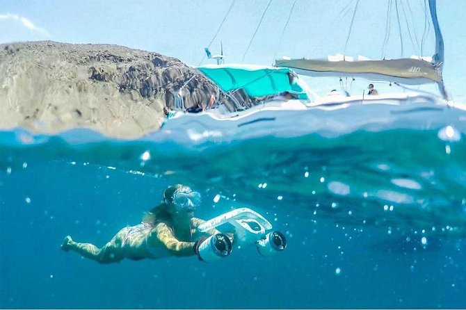 Premium Yacht Private Charter - Swim or snorkel stop: provided gear and how to plan your water time