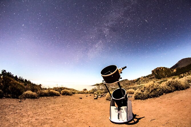 Private stargazing trip in Teide - Meeting point reality: Paradores Cañadas del Teide