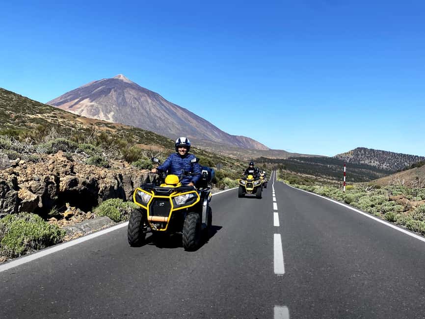 Puerto de la Cruz: Teide or Valley Off-Road Quad Tour - Route 2 North Route with 30 minutes off-road: beach, Los Realejos, El Lance