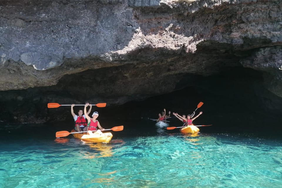 Punta de Teno: Kayak Safari overlooking Los Gigantes Cliffs - What happens on the water: briefing, paddling, and safety support