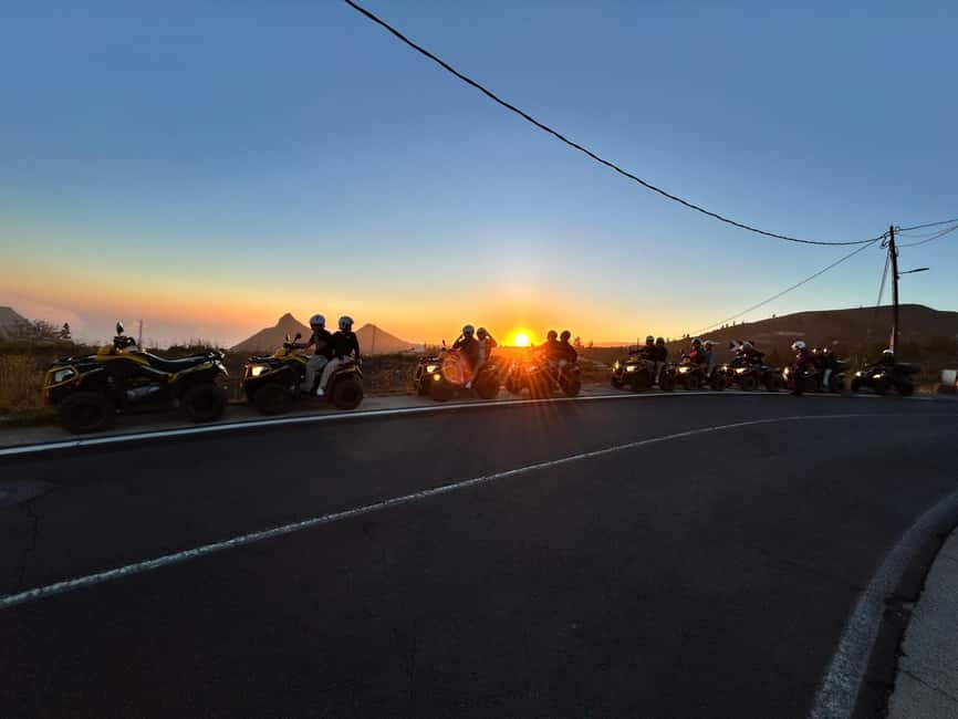 Quad biking to Teide for sunset - From Departure to Teide: A Clear Breakdown of the 3 Hours