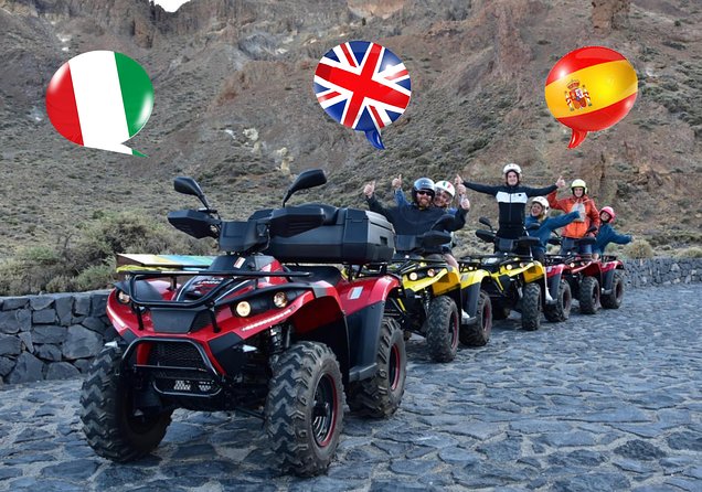 Quad tour (option : Teide morning or Sunset tour) - Meeting in Arona: the start that sets the tone