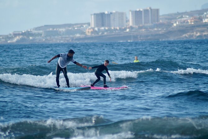 Surfing lessons in Las Americas - The 2-Hour Flow: Theory, Safety Rules, Then Board Time