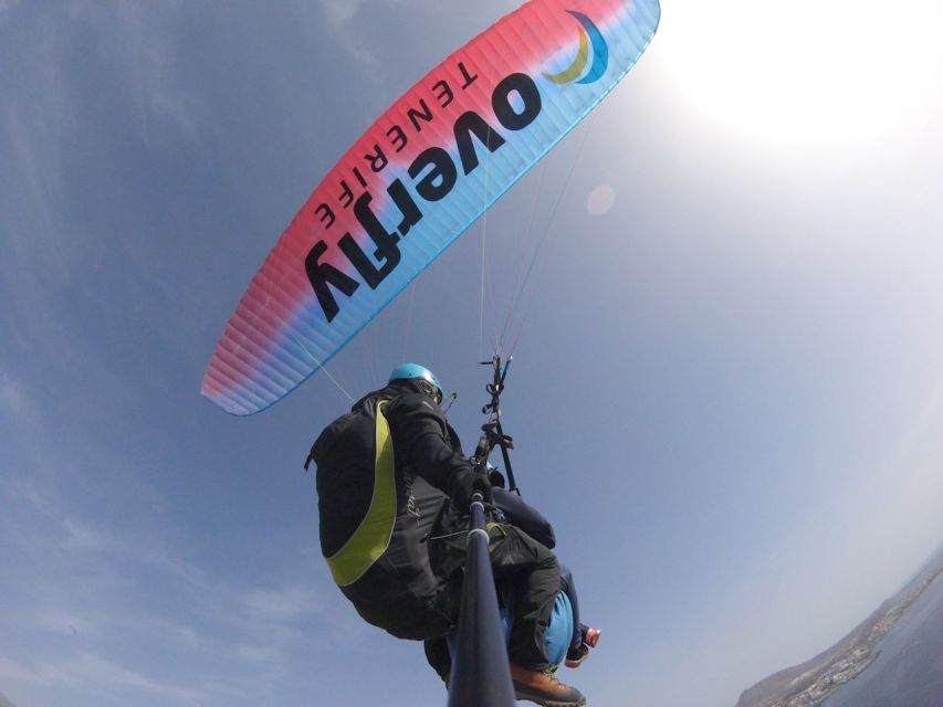 Tenerife: Acrobatic Paragliding Tandem Flight - The 2-hour day: briefing, takeoff, flight phases, and landing plan