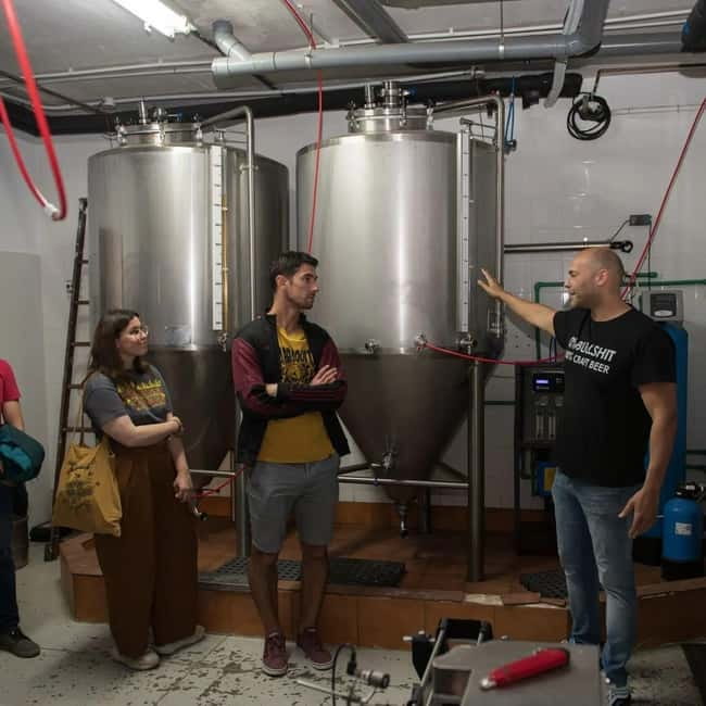 Tenerife : Brewery guided tour with tasting at TACOA Brewery - Beer tasting options: 4 house beers, cheese pairing, or a full meal