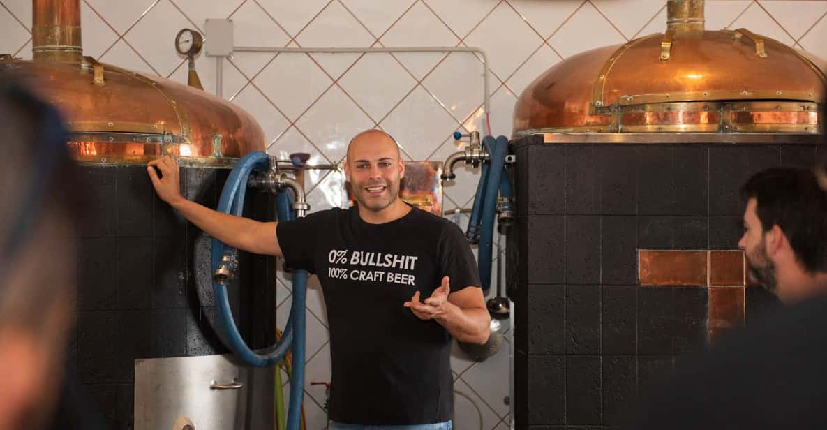 Tenerife : Brewery guided tour with tasting at TACOA Brewery - What you’ll taste: Tacoa Lager and Tacoa Porter