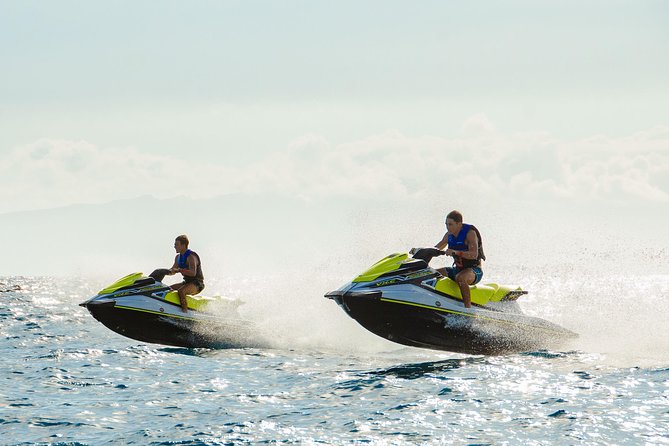 Tenerife Double Jet Ski Safari 1-Hour Guided Tour - The boat transfer to the instructor: when you see how they run the day