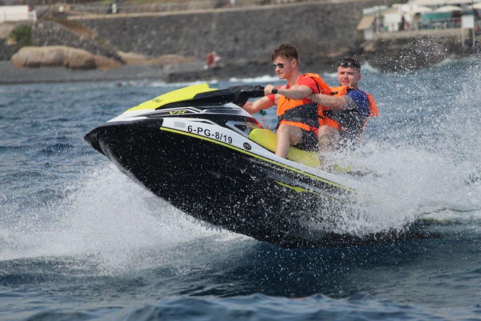 Tenerife: Jet Ski Guided Tour Discovery the Coastline - From Dock 9 to Open Water: the 1-hour pacing you’ll feel