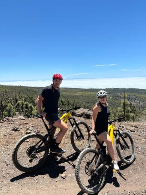 Tenerife: premium e-bike ride at Vilaflor- Lunar Landscape - The Campsite Walk to the Moon-Like Rock Formation