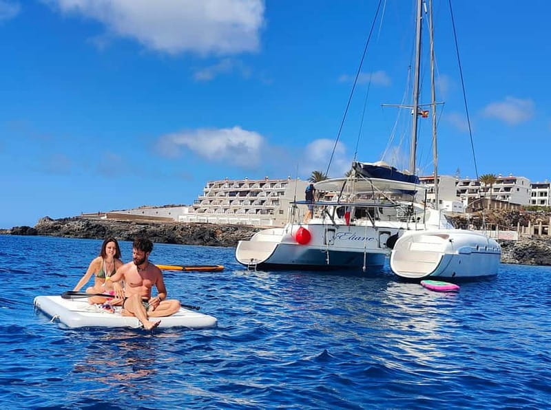 Tenerife: PRIVATE Catamaran cruise with Lunch and Drinks - Meeting at San Miguel Marina and Getting Set Up