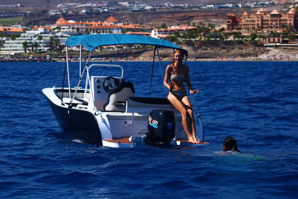 Tenerife: Rent a Boat with No License, Self Drive - Key things to know before you go