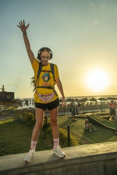 Tenerife: Silent Disco Walking Tour "Mustang Sally's" - Getting started outside Mister Sister and finding your rhythm fast