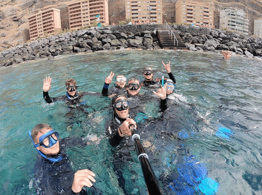 Tenerife : Snorkeling underwater with freediving Instructor - Radazul Beach warm-up: yoga, stretching, Qigong, and breathing control