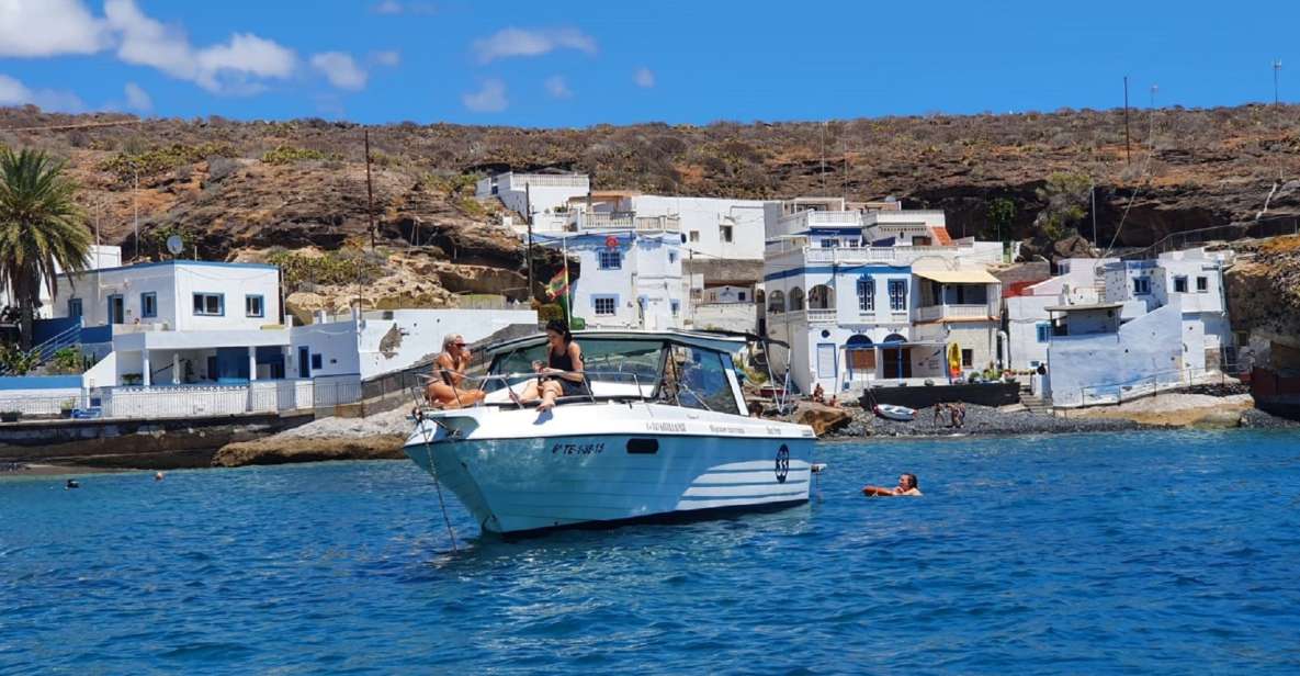 Tenerife: South Island Boat-Trip and Sea Excursion - The La Caleta Lagoon Stop: Swimming, Fish, and a Little Fishing Luck