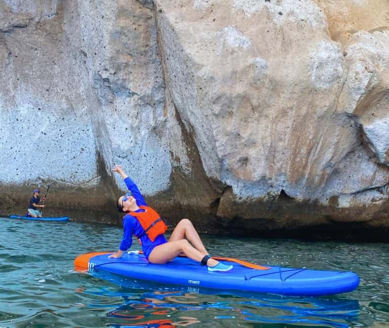 TENERIFE SUR: Paddleboarding tour and SNORKEL - SUP Preparation at Il Locale: Where the Adventure Starts
