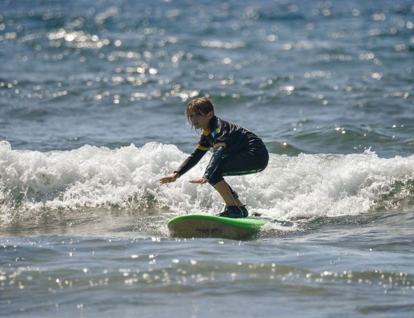Tenerife: Surfing Lesson for Kids in Las Americas - How the 2 hours usually flow on the beach