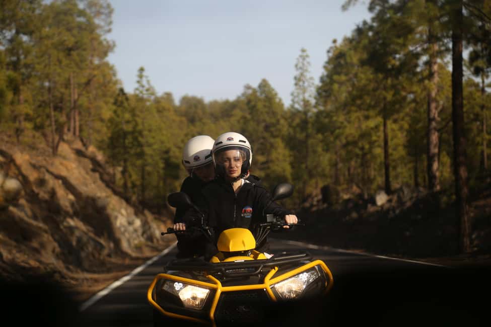 Tenerife: Teide Morning Quad to Mount Teide Islands View - The Teide National Park quad riding hour: what it feels like